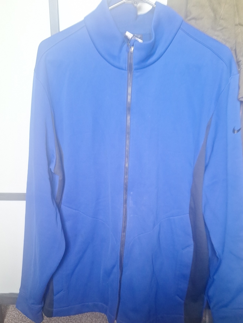 Nike Blue Therma-Fit Fleece Jacket